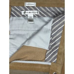 Peter Millar Nanoluxe Pants Mens‎ Size 38 Corduroy Chino Pants Straight Golf
